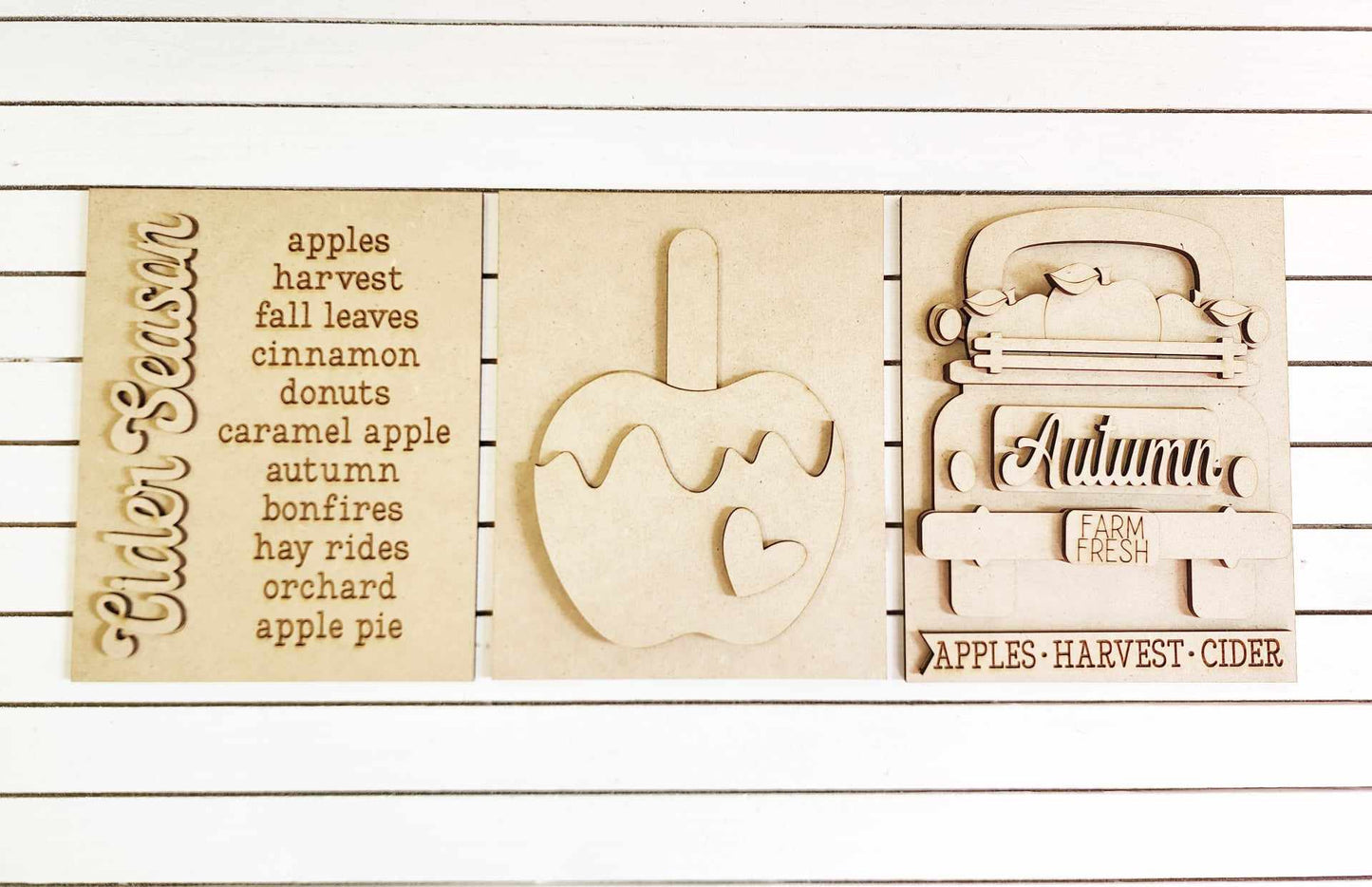 Apple Cider Trio DIY Sign Kit