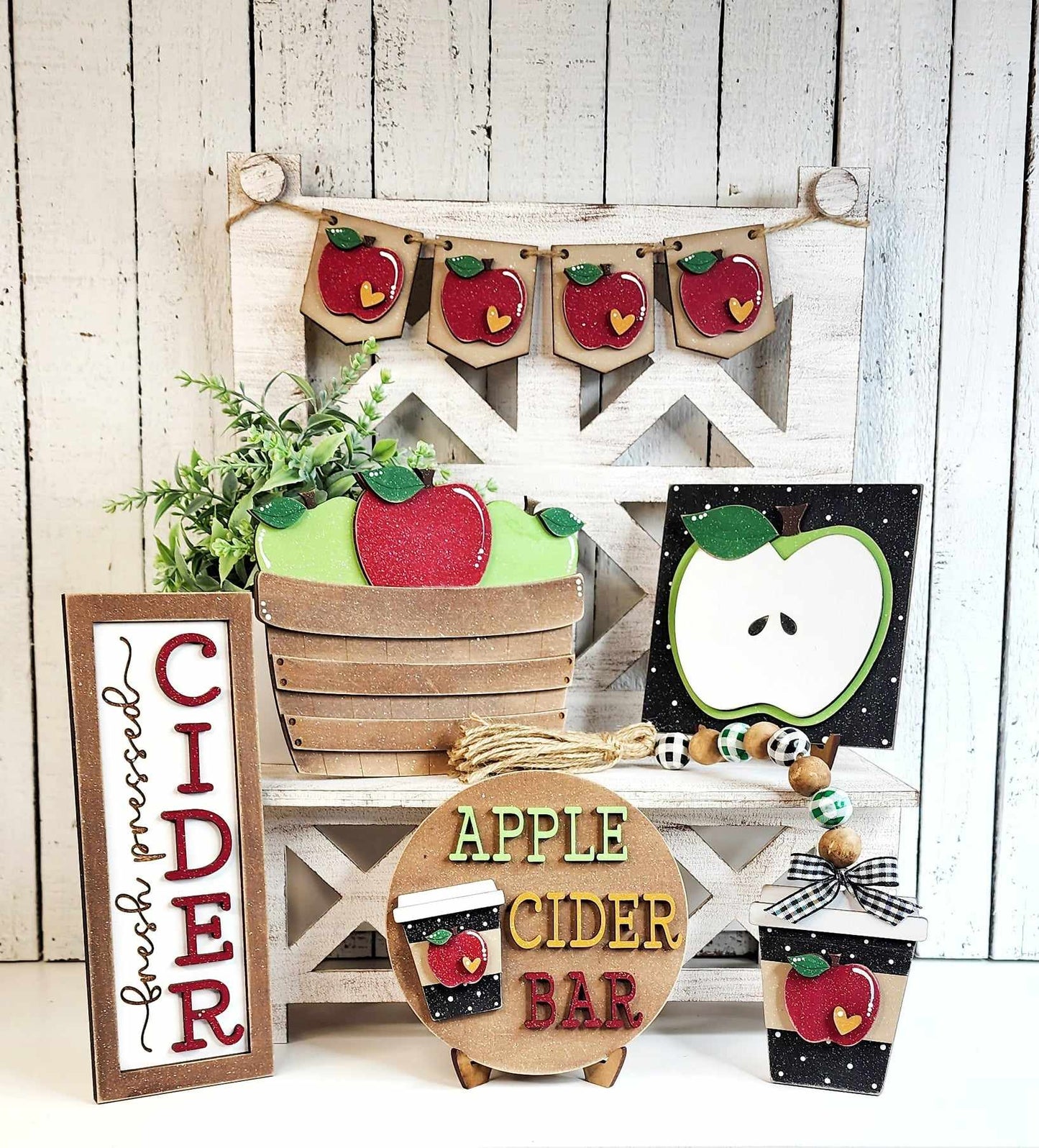 Apple Cider Tiered Tray DIY Kit