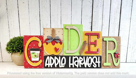 Cider Word Block