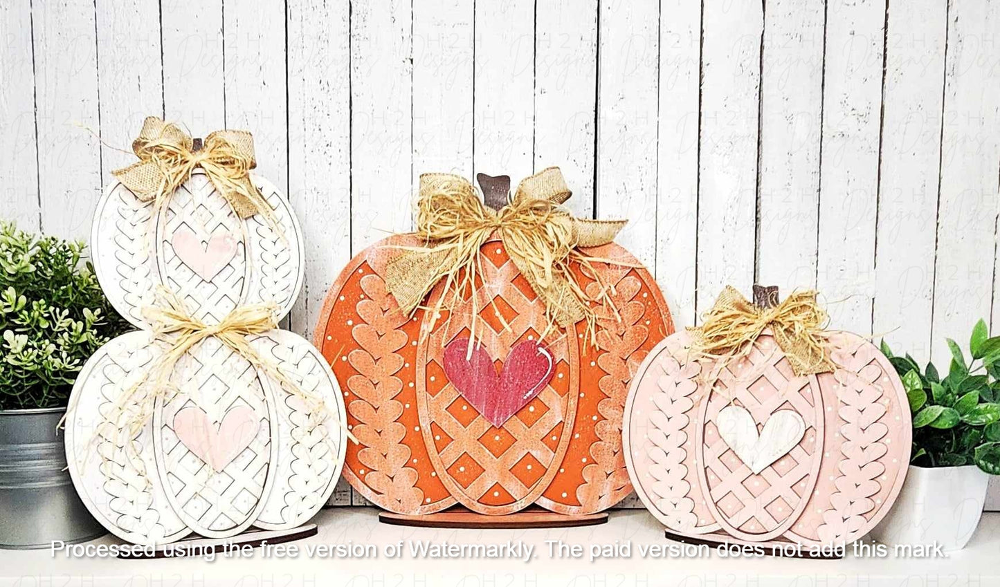 Sweater Weather Pumpkin Sitters