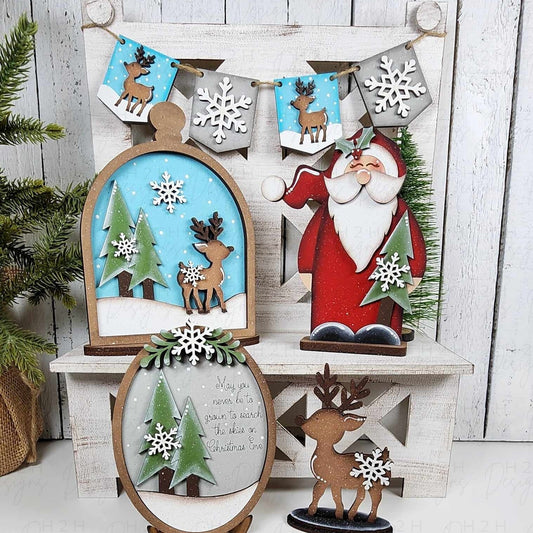 Oh Deer Christmas Decor Set
