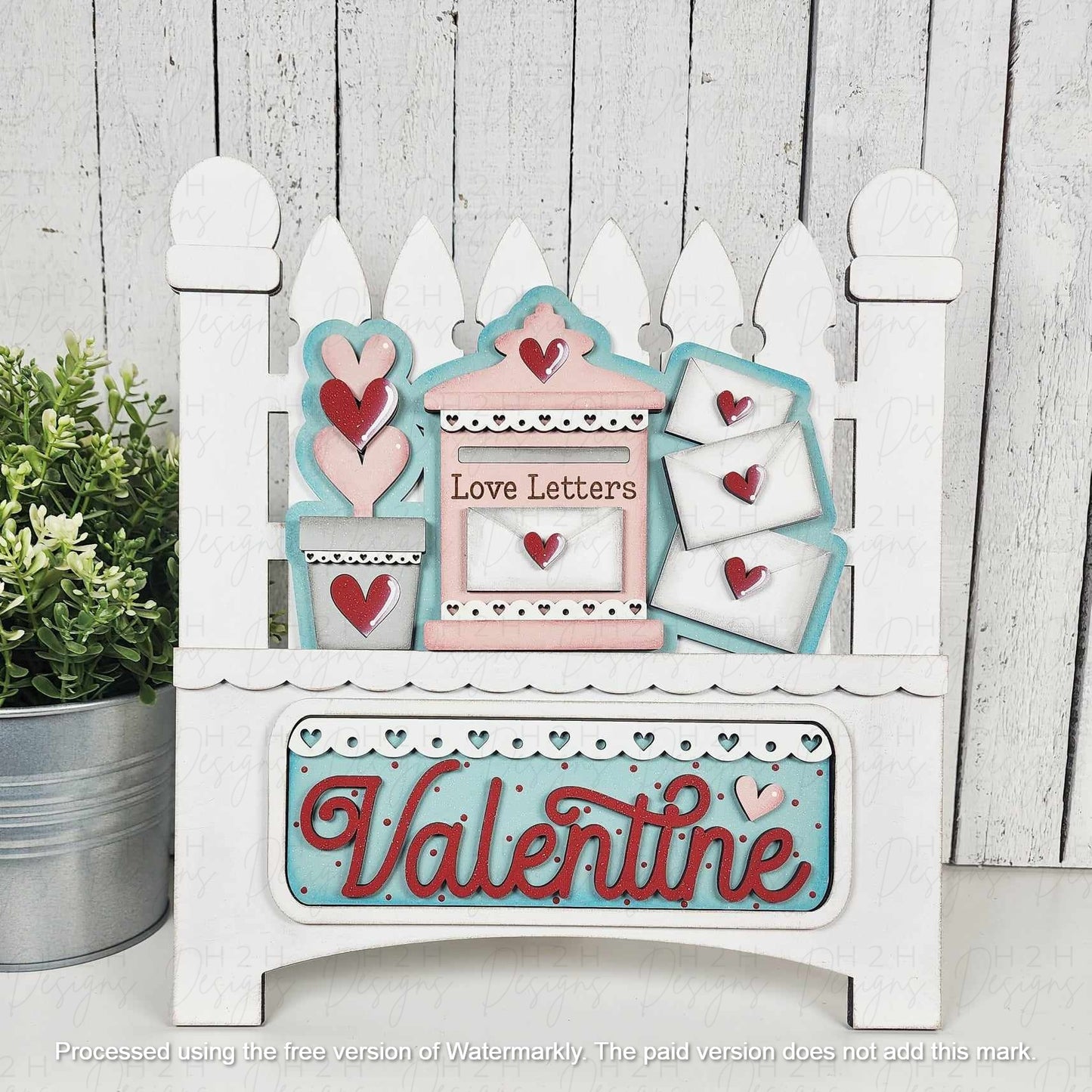 Be My Valentine Truck Insert