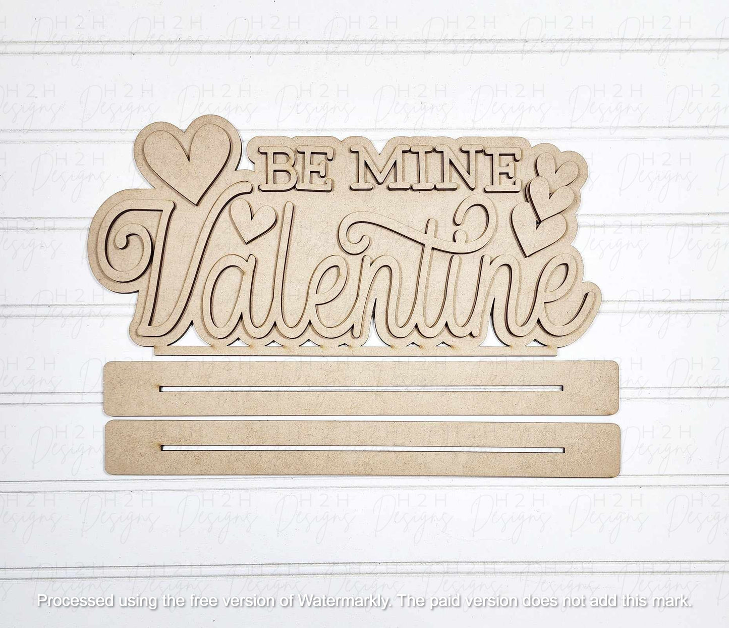 Be Mine Word Art