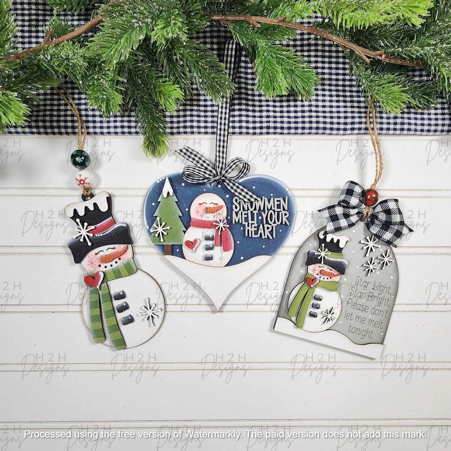 Snowman Ornaments