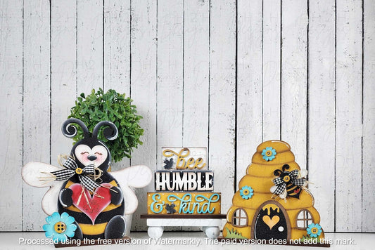 Hello Honey Shelf Sitters