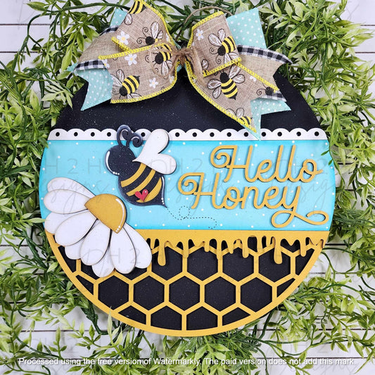 Round Door Sign Project