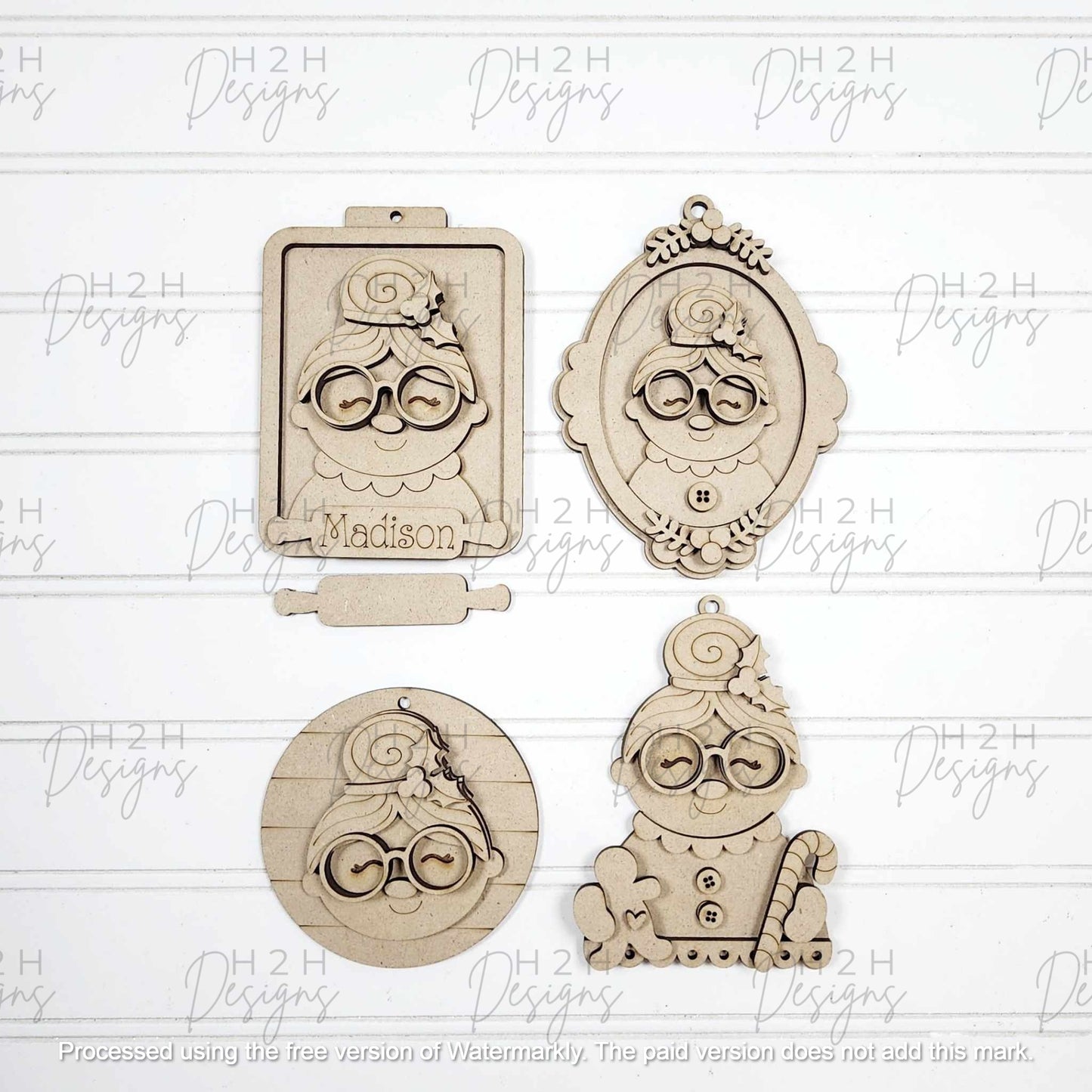 Mrs. Claus Ornaments