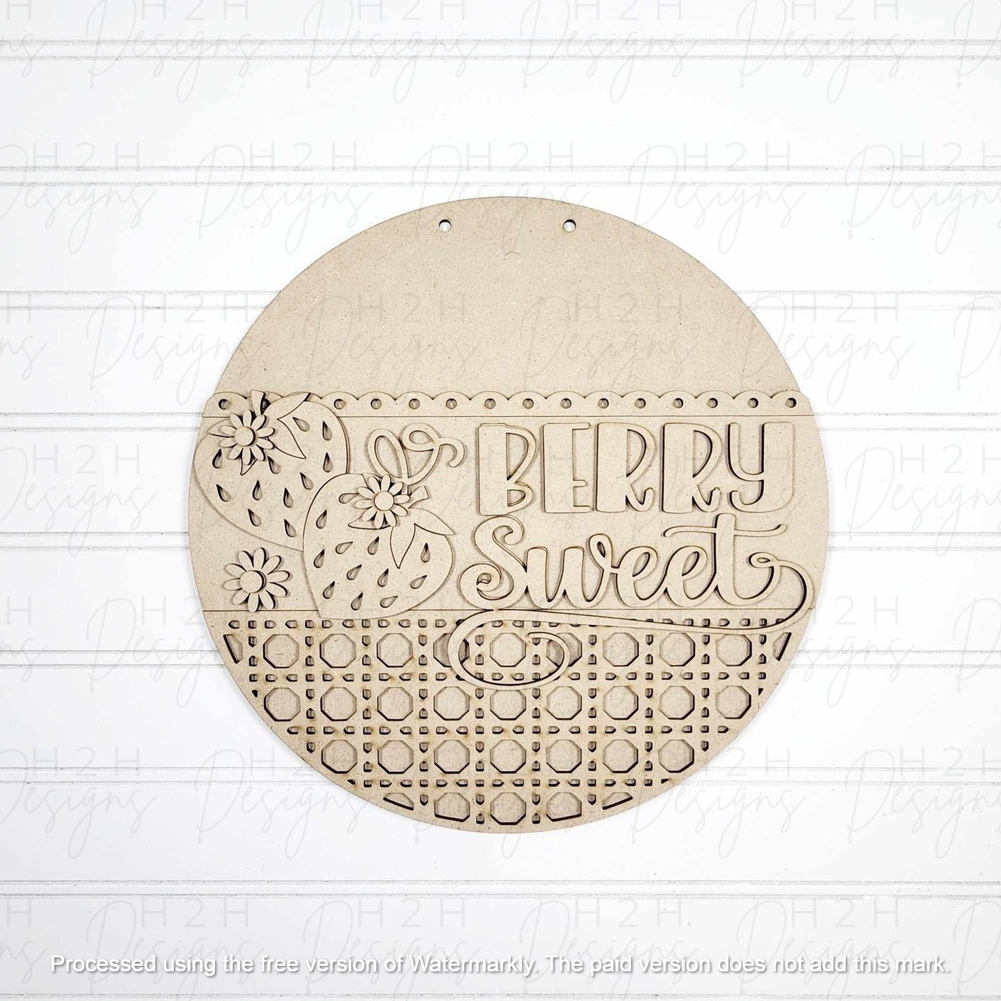 Berry Sweet Hanging Sign