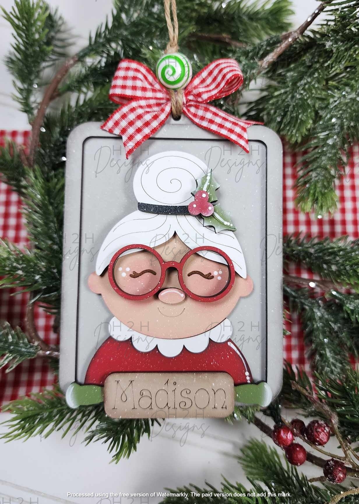 Mrs. Claus Ornaments