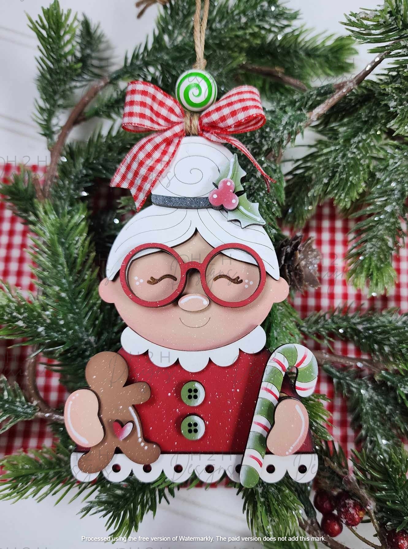Mrs. Claus Ornaments
