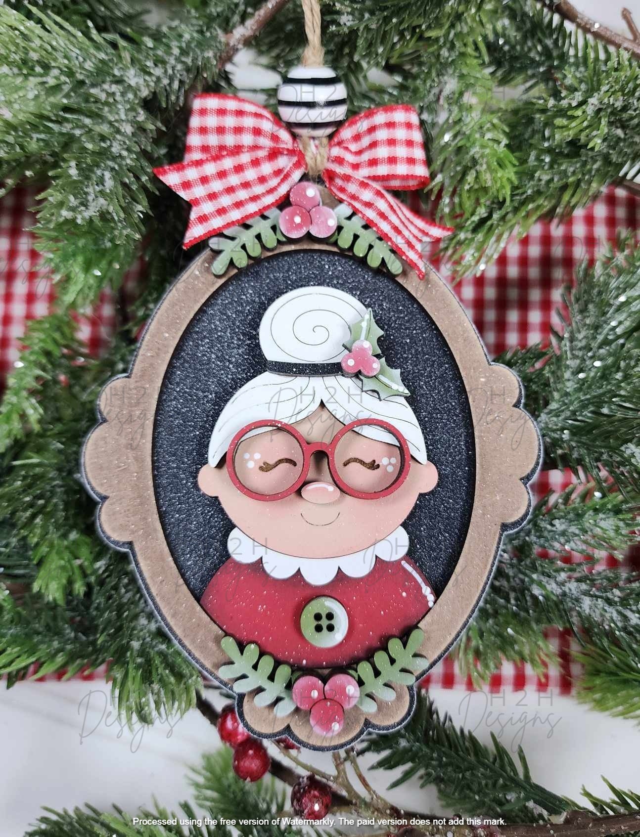 Mrs. Claus Ornaments