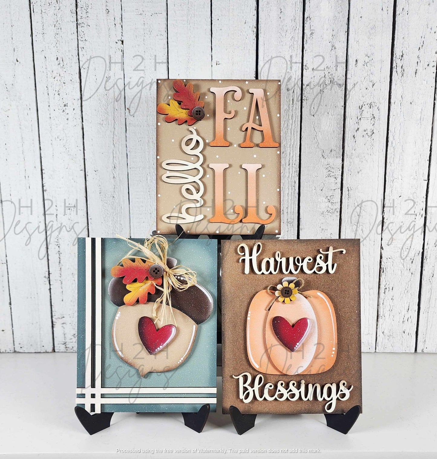 Fall Harvest Trio Signs