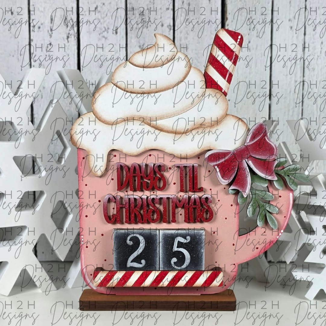 Cocoa Mug Christmas Countdown