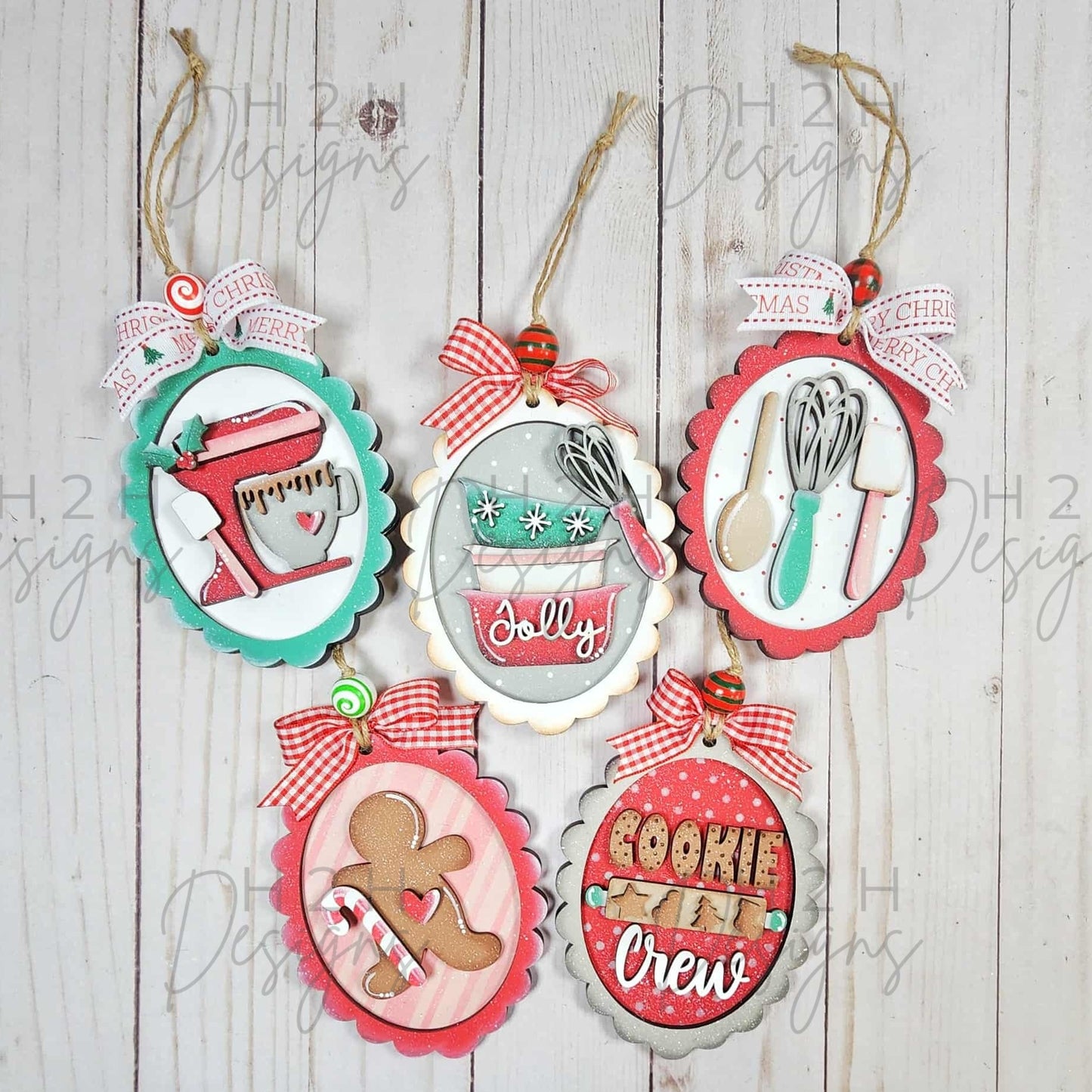 Christmas Baking Ornaments