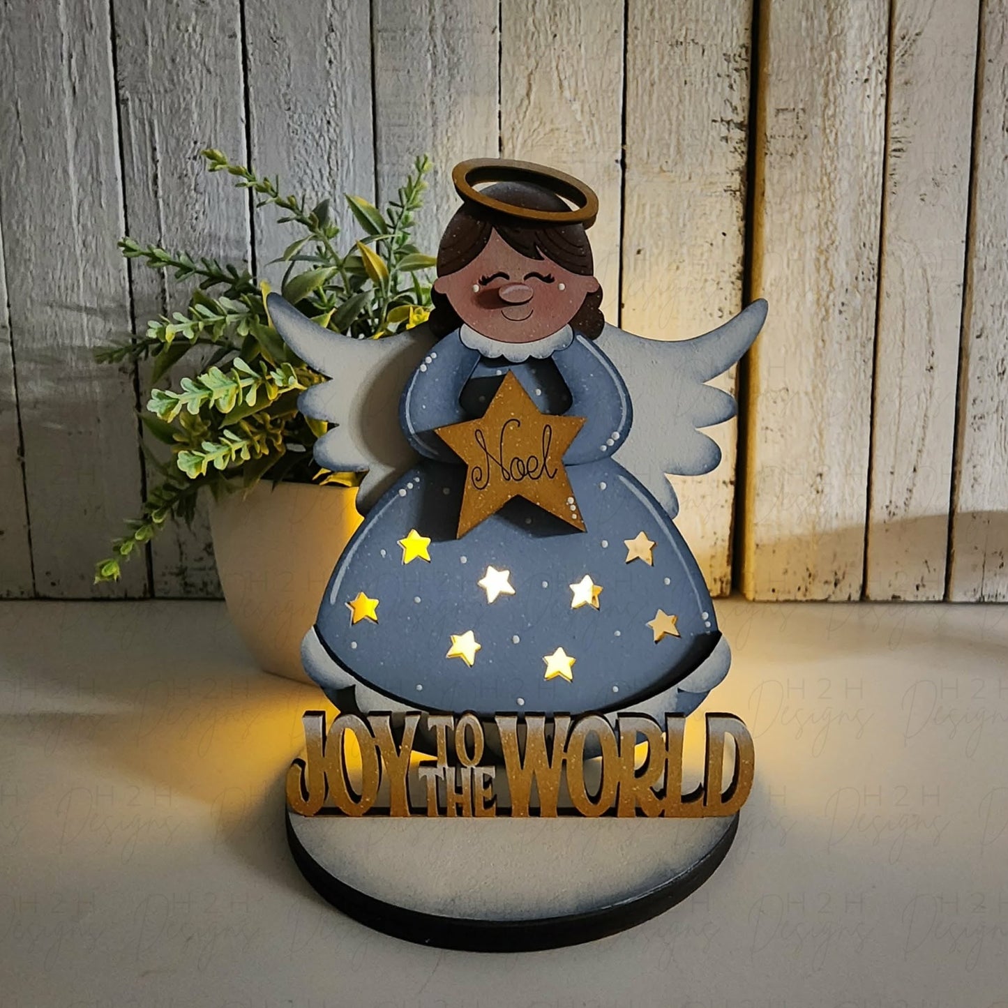 Angel Pedestal Votive Holder