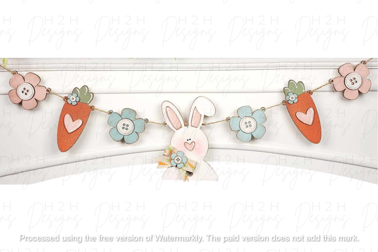 Bunny Carrot Banner