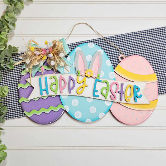 Easter Egg DIY Door Sign Kit