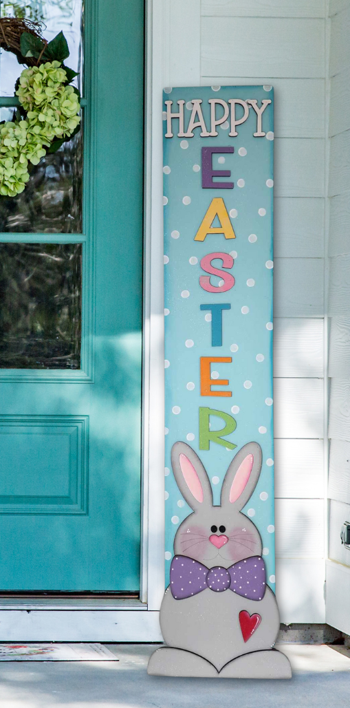 Happy Easter Porch Leaner Sign Kit