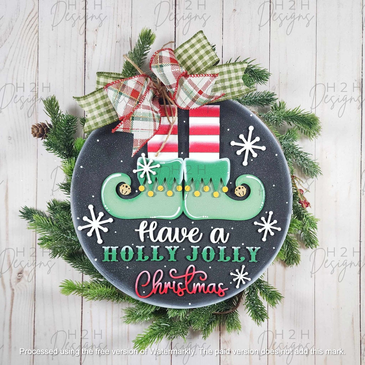 Have a Holly Jolly Christmas Sign Kit