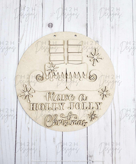 Have a Holly Jolly Christmas Sign Kit