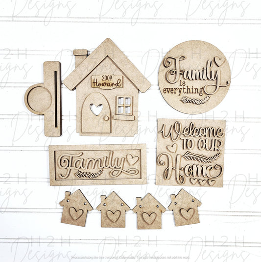 Family Tiered Tray Set