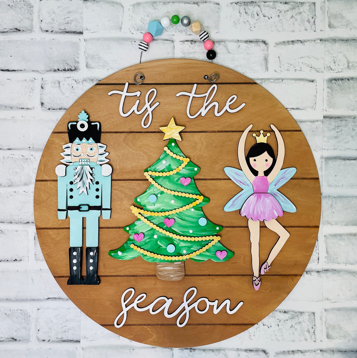 Nutcracker Christmas Door Sign Kit