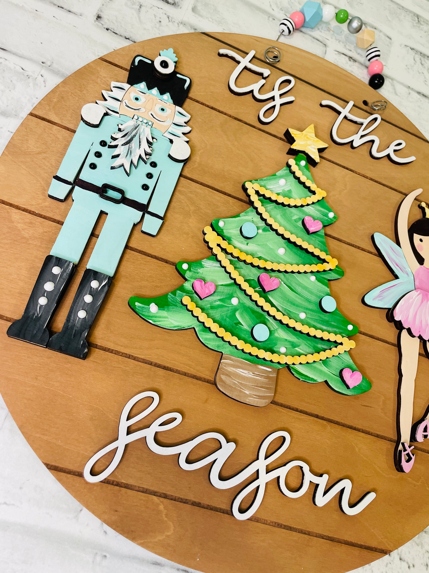 Nutcracker Christmas Door Sign Kit