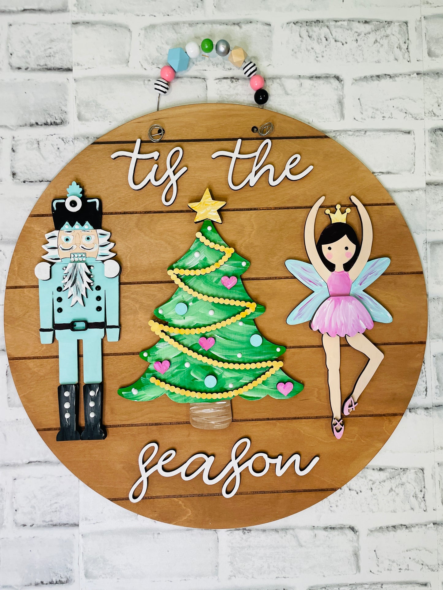 Nutcracker Christmas Door Sign Kit