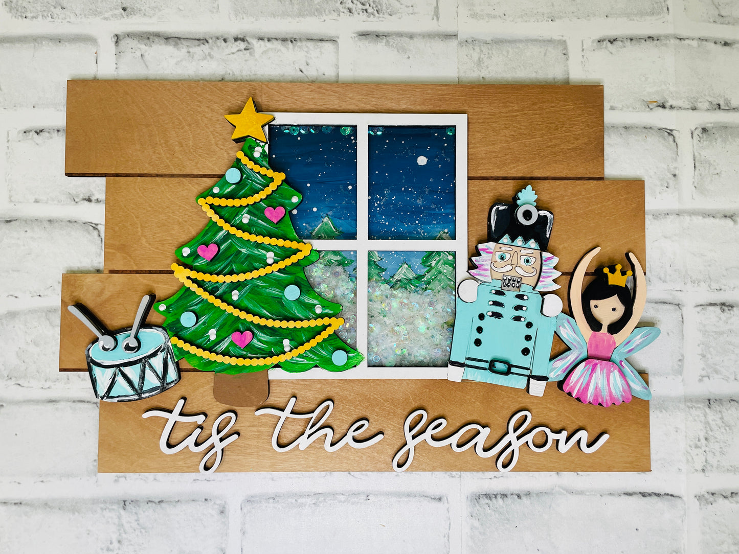 Nutcracker Christmas Sign Kit