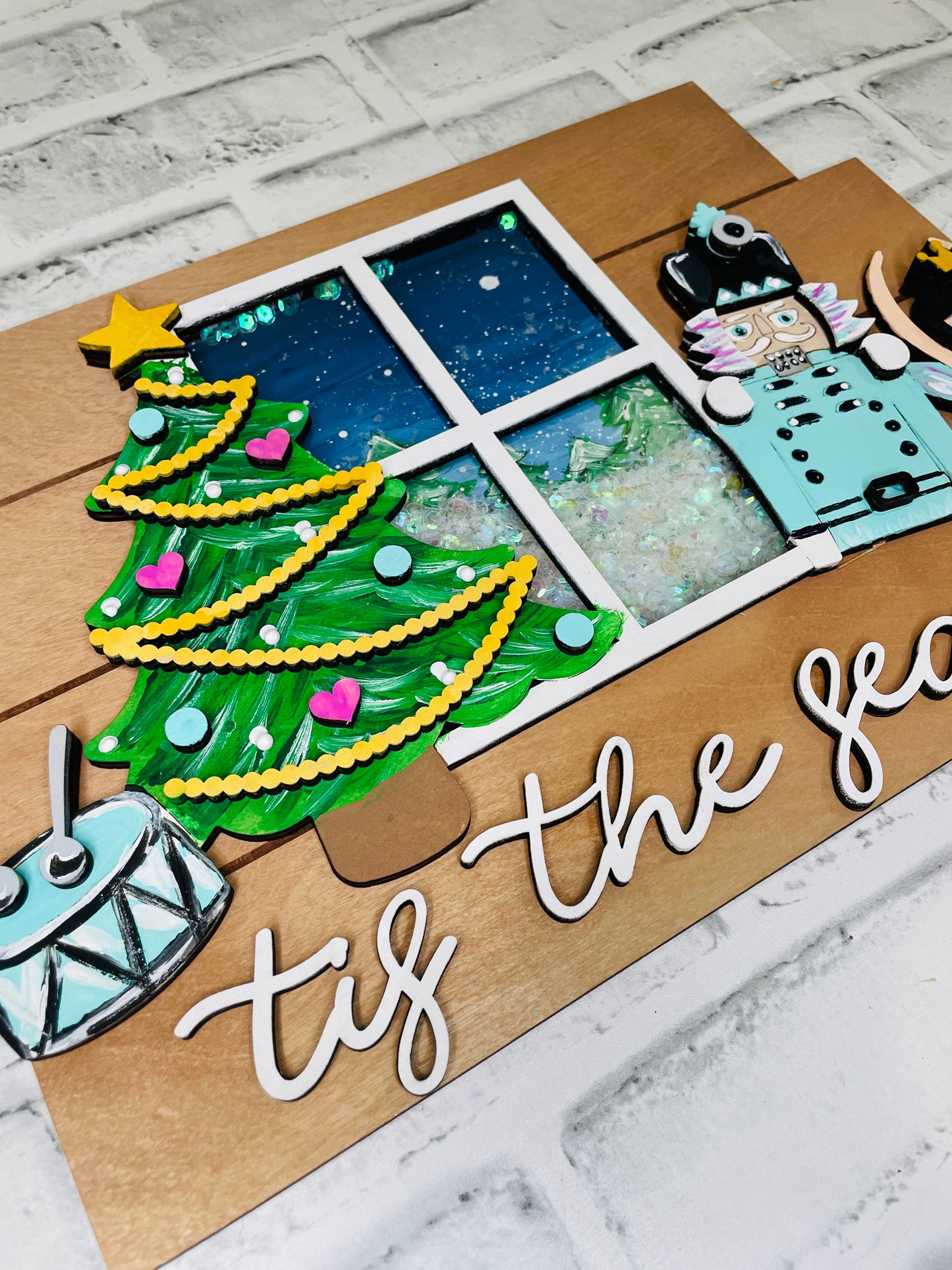 Nutcracker Christmas Sign Kit