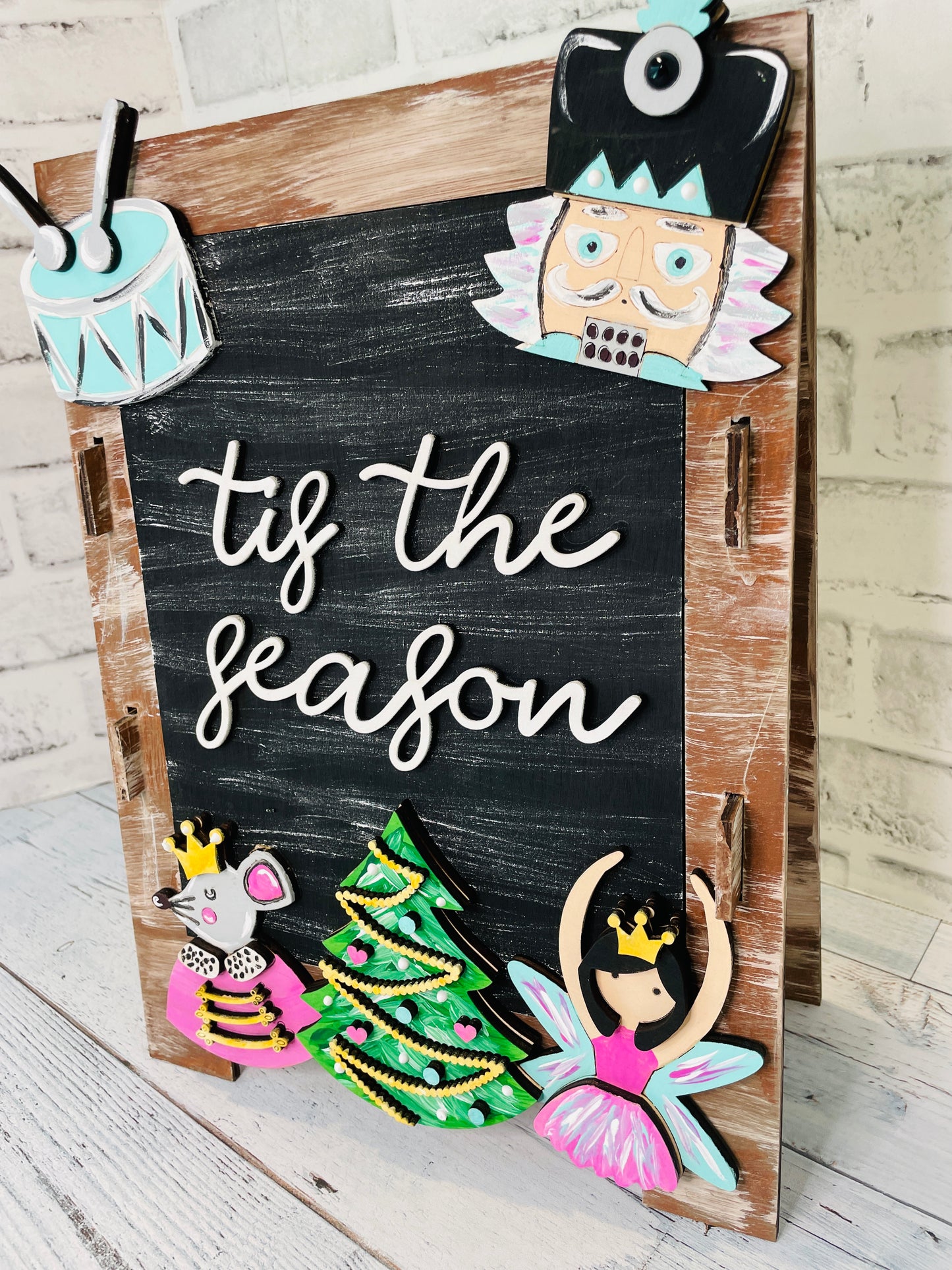 Nutcracker sandwich board insert DIY Kit