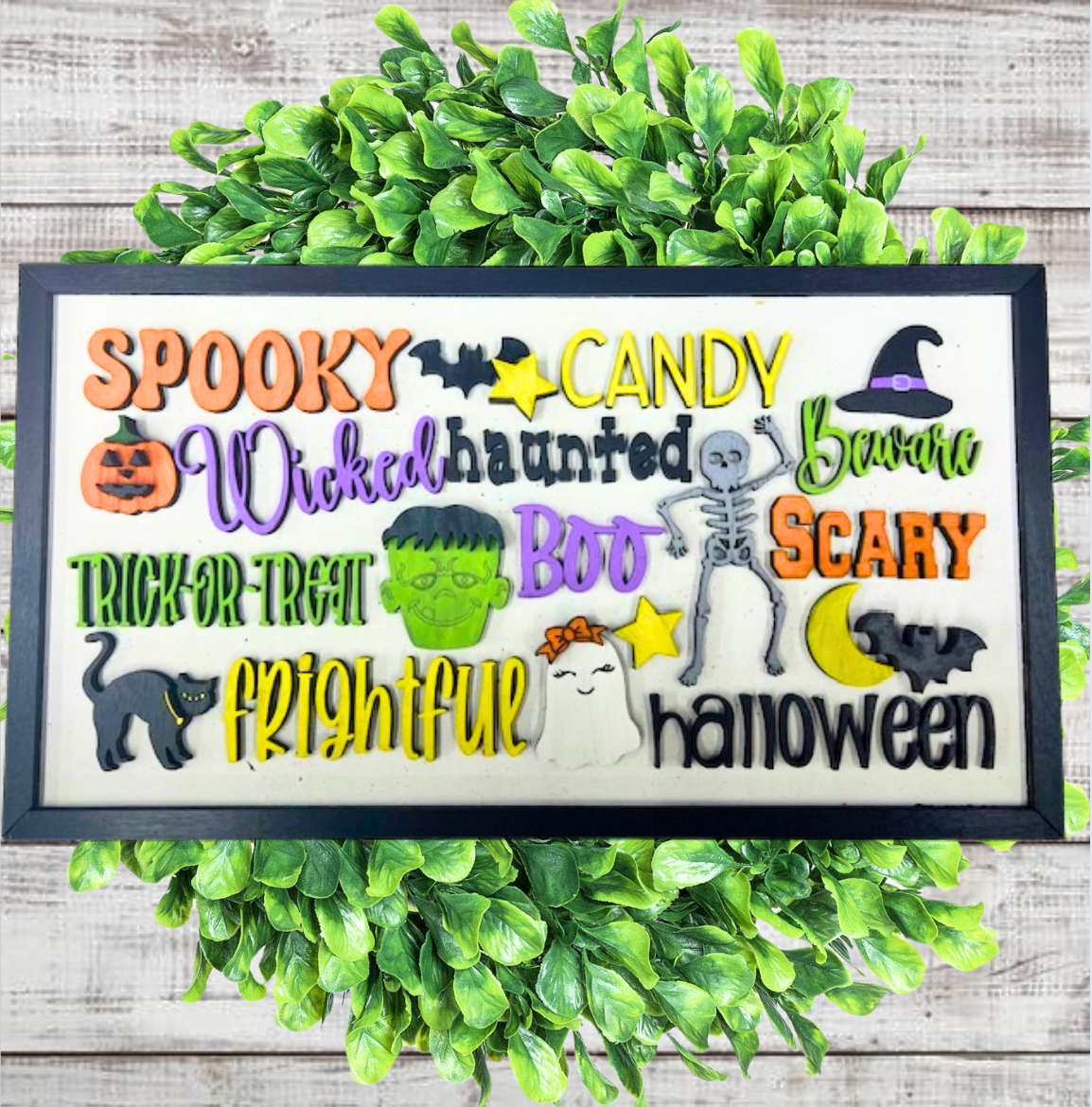 Halloween Sign DIY Kit