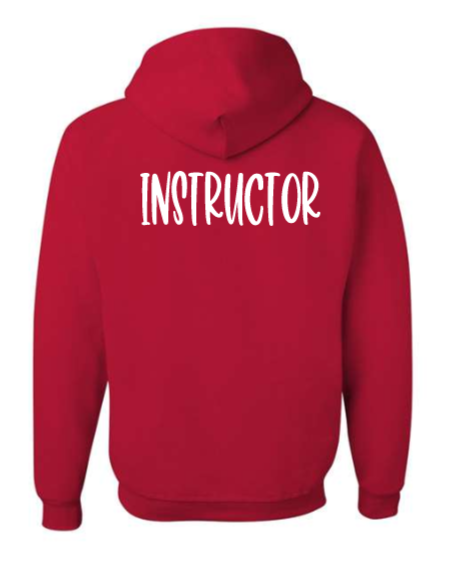 Red Adult Unisex Hoodie