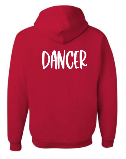 Red Adult Unisex Hoodie