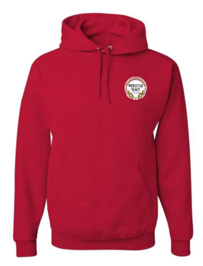 Red Adult Unisex Hoodie