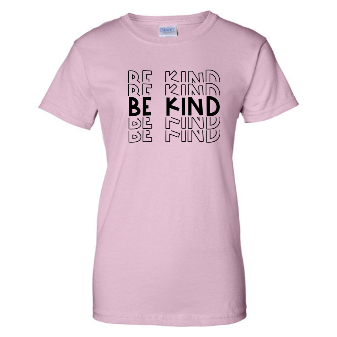 Be Kind Pink Tshirt - Ladies