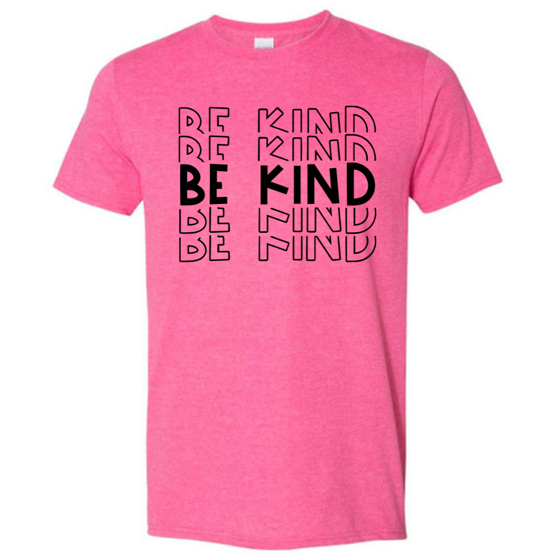 Be Kind Pink Tshirt - Adult