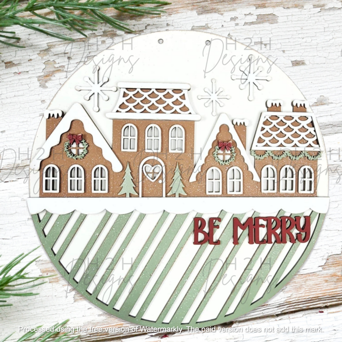 Be Merry Sign Kit