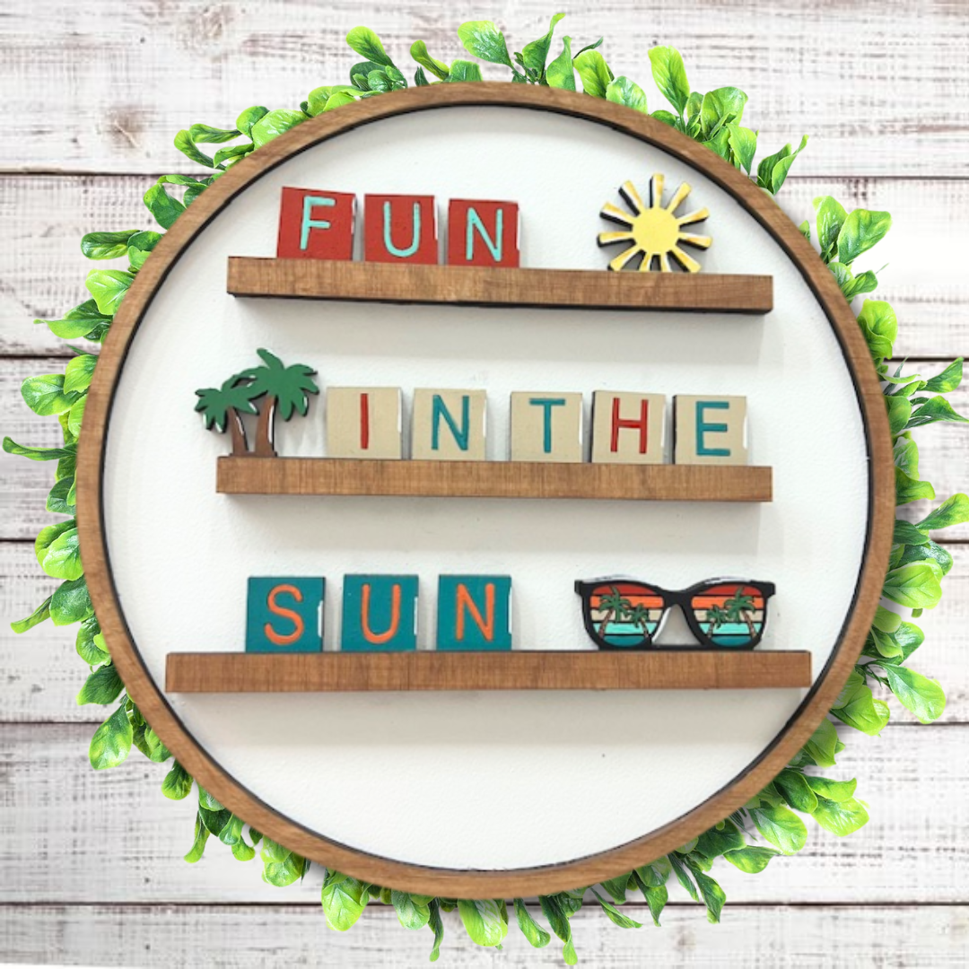 Fun in the sun Letterboard DIY Kit