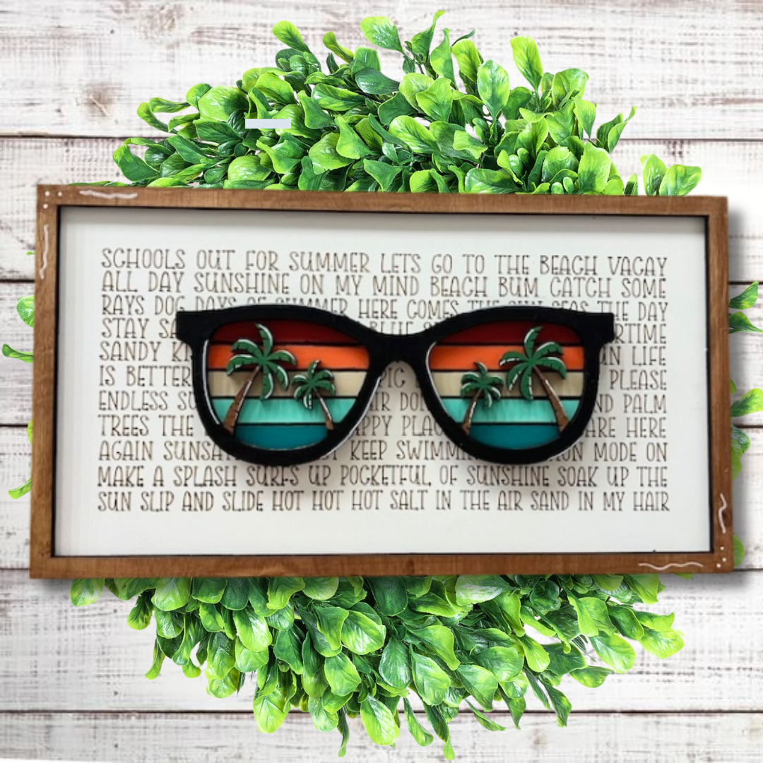 Sunglasses Sign DIY Kit