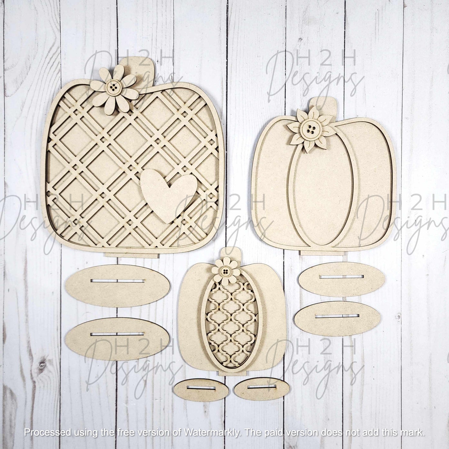 Fall Harvest Pumpkin Shelf Sitters