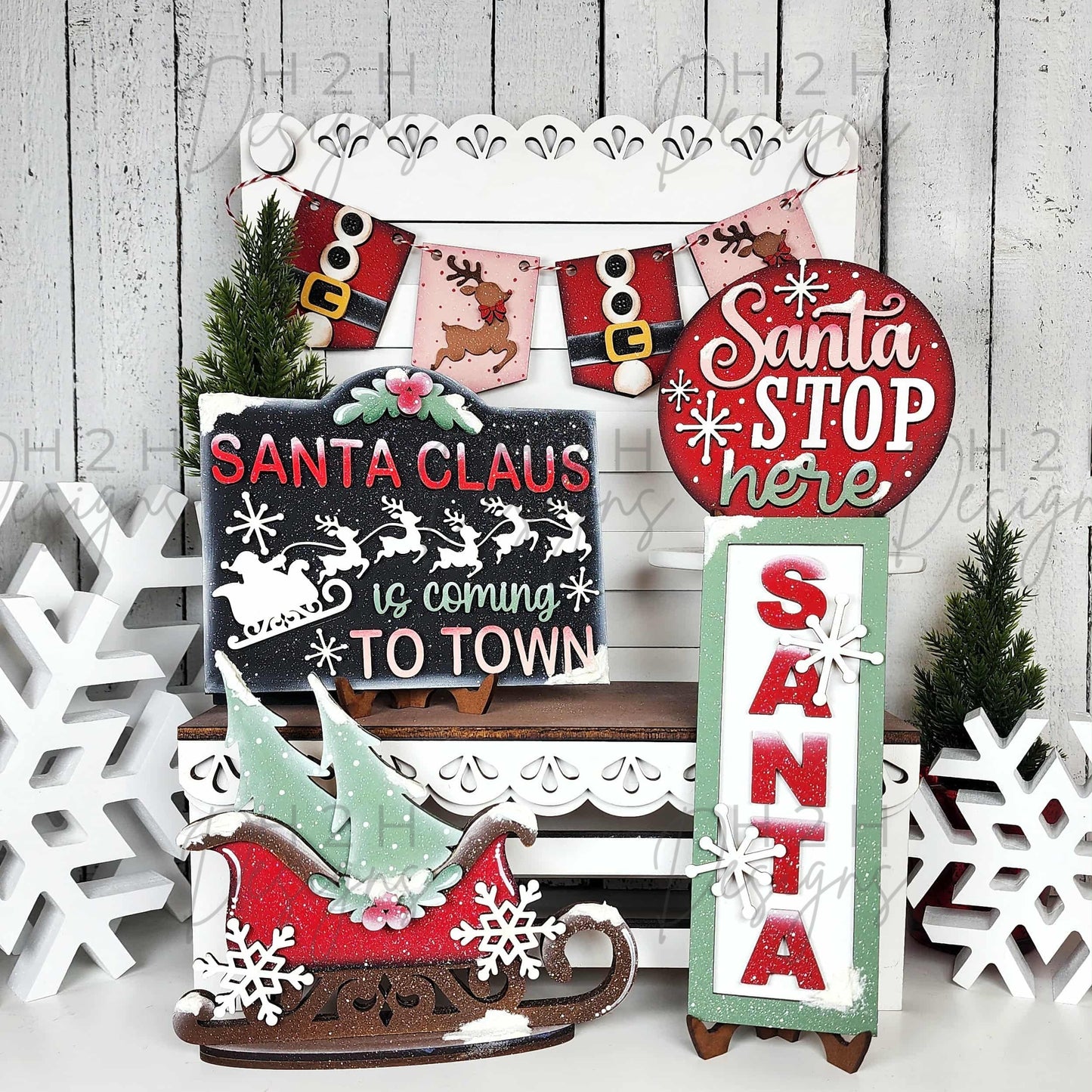 North Pole Decor Set