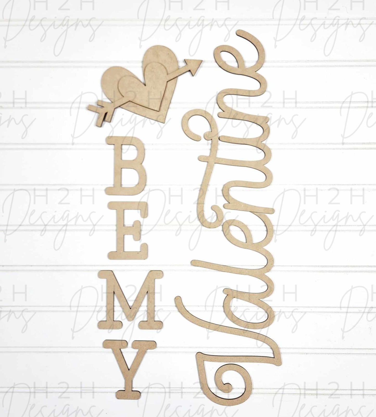 Be My Valentine Porch Sign Kit