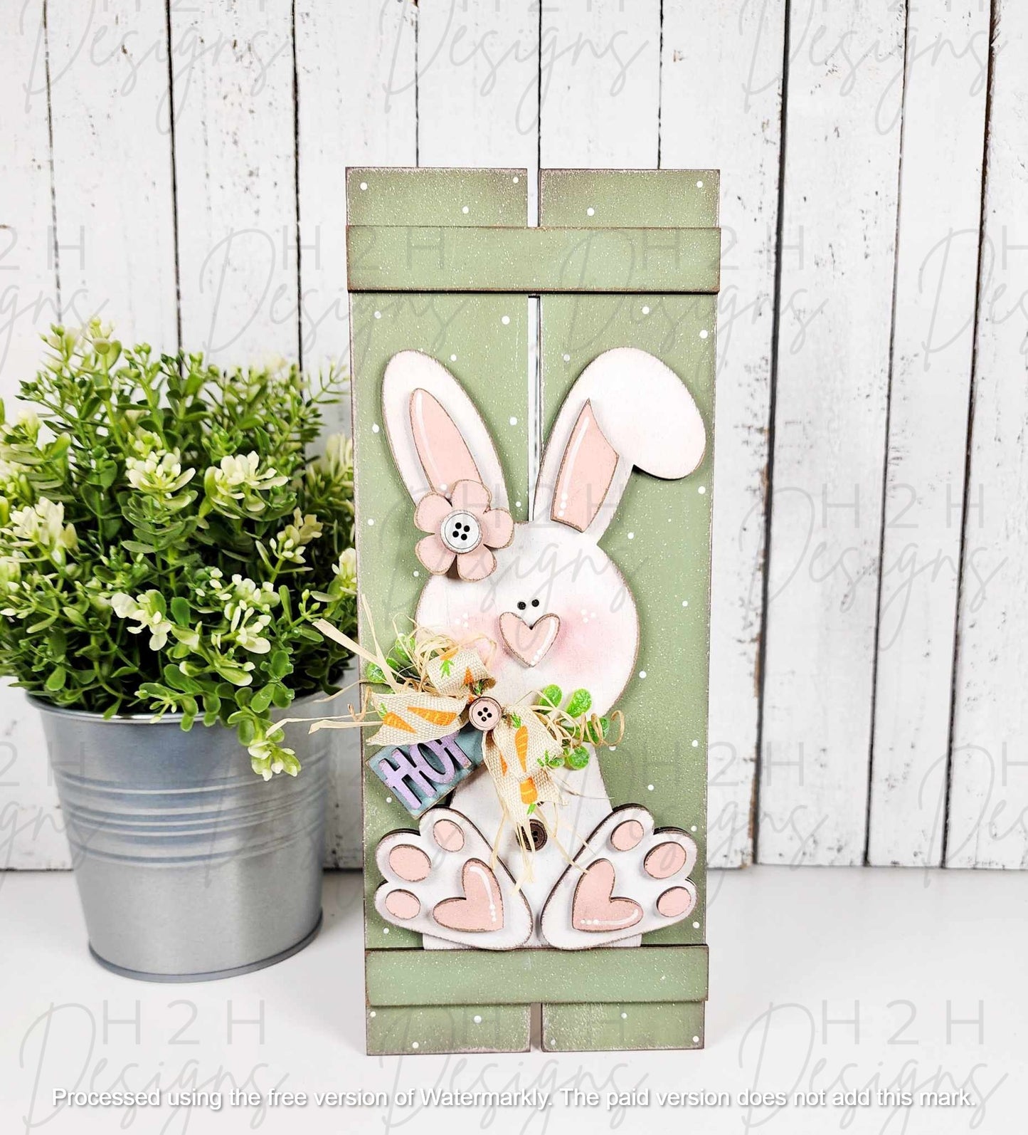 Bunny Pallet Sign Kit of the month