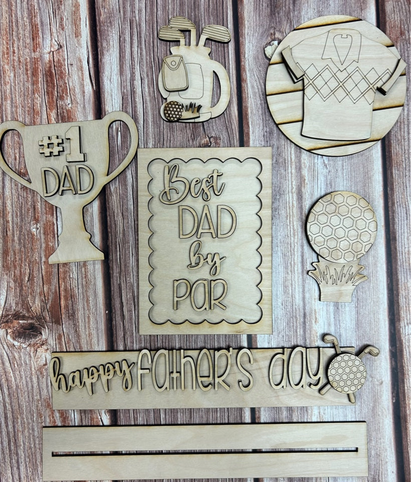 Happy Father's Day Tiered Tray DIY Kit