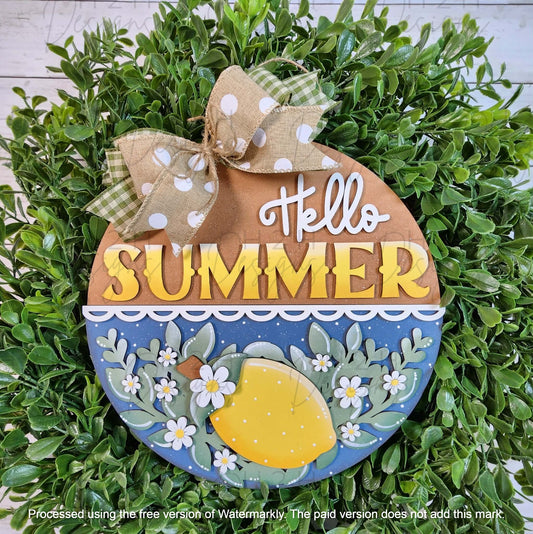 Lemonade Summer Hanging Sign