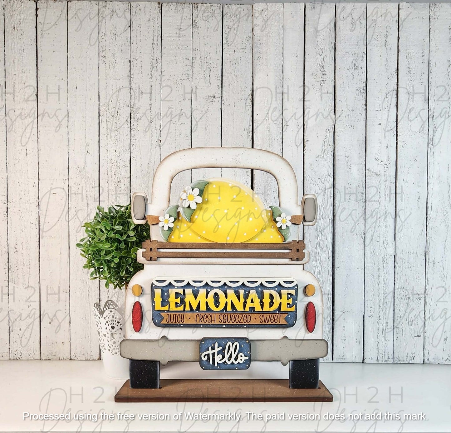 Lemonade Summer Truck Insert