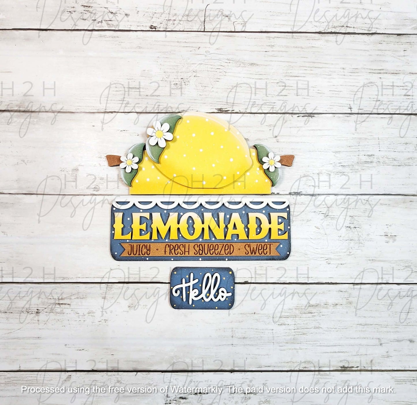 Lemonade Summer Truck Insert