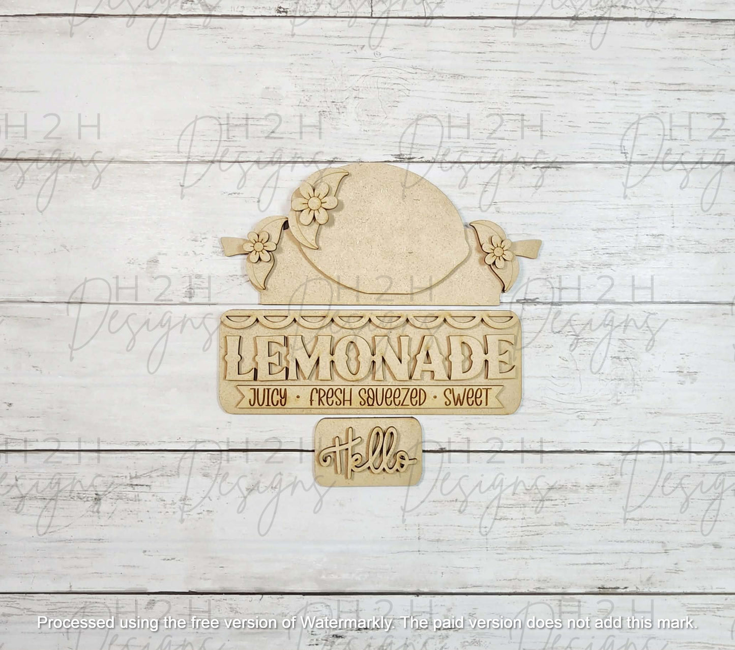 Lemonade Summer Truck Insert