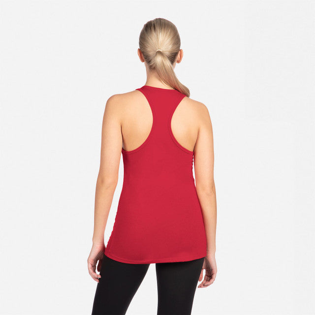 Red Ladies Racerback Tank Top